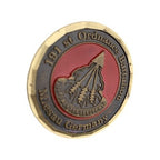 Vintage US Army 191st Ordnance Battalion Challenge Coin Miesau Germany