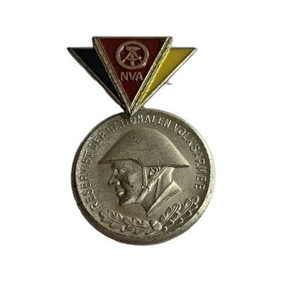 East German NVA Reservist Medal DDR National People's Army Cold War GDR 1965