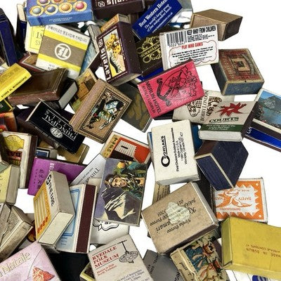 184 Vintage Matchboxes Job Lot Souvenir Hotel Travel Advertising Labels Ephemera