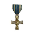 German Bavarian Fire Service Merit Cross 1955 Feuerlöschwesen Medal Gilt Pin