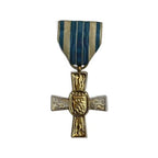 German Bavarian Fire Service Merit Cross 1955 Feuerlöschwesen Medal Gilt Pin