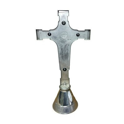 Vintage Catholite Ecce Homo Altar Crucifix Faux Mother of Pearl 1950s UK