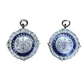 2x Vintage London Commercial FL Enamel Winners Medals 1949-54