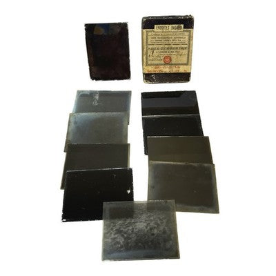Antique Lumiere Jougla Glass Photographic Plates Negatives c1910s-20s — view 1