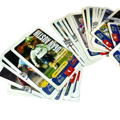 Subbuteo Squad Cards Job Lot x37 Premier League Football Trading Cards 1990s