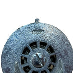 Vintage 1930s RAC Royal Automobile Club Associate Enamel Car Badge Mascot - side view