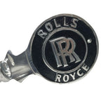 Rolls Royce Car Badge Emblem Novelty Key Shaped Wall Mount Coat Hook - detail view