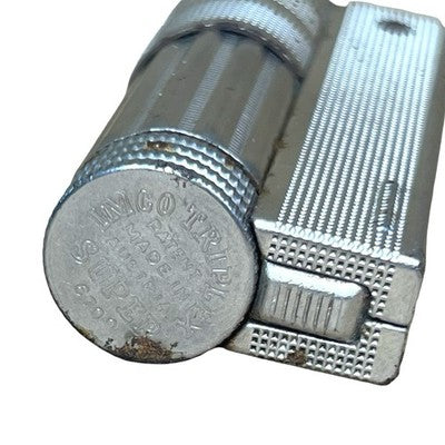 Vintage IMCO Triplex Super 6700 Petrol Lighter Austria Colour Bands Untested
