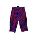 Gianni Versace Jeans Couture Baroque Print Denim Shorts W29 Knee Length Vintage