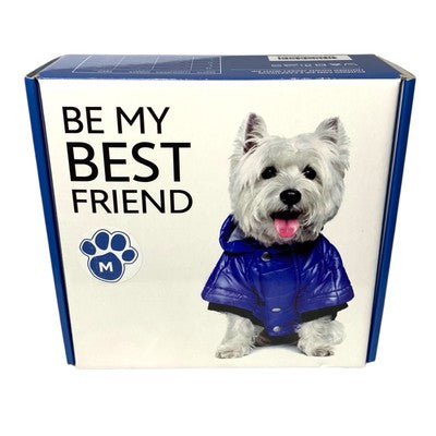United Colours Of Benetton Dog Coat in Blue - Boxed Size M