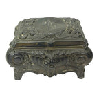 Vintage Kölner Dom Cologne Cathedral Metal Trinket Jewellery Box Germany