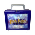 Vintage Harry Potter Lenticular Lunch Box Blue Metal Tin Holographic Case