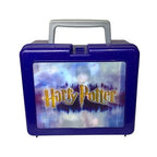 Vintage Harry Potter Lenticular Lunch Box Blue Metal Tin Holographic Case