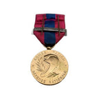 French Médaille de la Défense Nationale Bronze TRANSMISSIONS Clasp Signal Medal