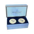Newbridge Silver Plated Baby Tooth Curl Box Set Teddy Keepsake Gift Boxed