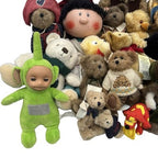 40+ Vintage Teddy Bear & Soft Toy Job Lot Harrods Rupert Teletubbies Boyds Toys