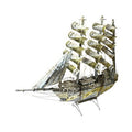 Handmade San Miguel Beer Can Model Sailing Artisan Ship Folk Art Bar Display