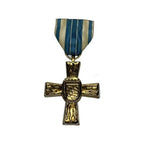 German Bavarian Fire Service Merit Cross 1955 Feuerlöschwesen Medal Gilt Pin