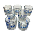7x Gin Xoriguer Mini Shot Glasses Mahon Menorca Spain Taster Glass Set