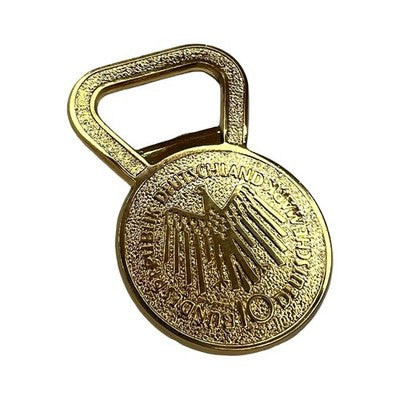1972 Munich Olympic Bottle Opener 24K Gold Plated West Germany Souvenir Vintage — view 1
