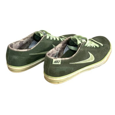Nike Capri SI Suede Camo Trainers Womens UK 4.5 Khaki Lime Green Rare Shoes