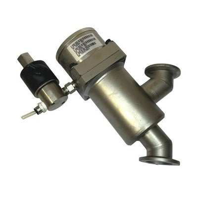 MKS HPS Vacuum Angle Valve Assembly Solenoid KF Flange 12VDC B3113-S31
