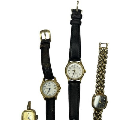 Job Lot 6 Vintage Ladies Watches Rotary Lorus Citizen Sekonda Timex Spares