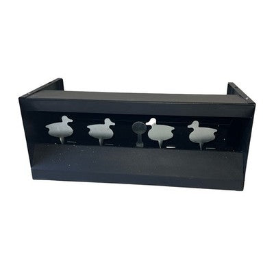 Air Rifle Pellet Target Trap Duck Knockdown Shooting Gallery Metal Box Target — view 1