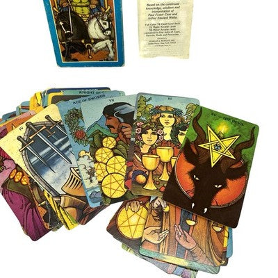Vintage 1979 Morgan-Greer Tarot Complete 78 Card First Edition Boxed Deck