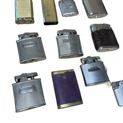 19x Vintage Ronson Lighters Job Lot Bundle Mixed Models