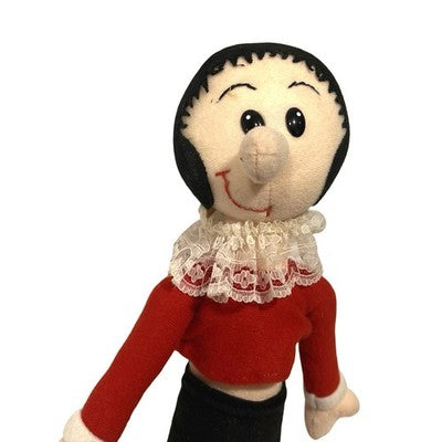 Vintage 1993 Popeye - Swee’Pea Sweet Pea & Olive Oyl Plush Soft Toy Pair