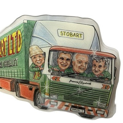 The Wurzels Eddie Stobart Shaped Picture Disc 7” Vinyl 1995 WURZEL P1 Rare