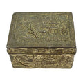 Antique Japanese Meiji Silver Bonbonniere Russo-Japanese War 1904-05 Box