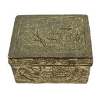 Antique Japanese Meiji Silver Bonbonniere Russo-Japanese War 1904-05 Box