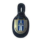 Dutch KLPD Verkeerspolitie Traffic Police Badge Netherlands Leather Hanger