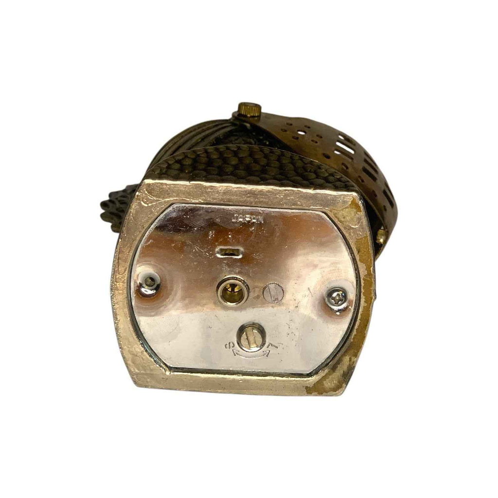 Rare Vintage Knight Helmet Table Lighter Armour Head Japan Metal Tobacciana