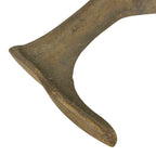 Antique Cast Iron Cobblers Anvils Three Foot Shoe Maker Tools Rustic Decor Pair