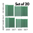 20pcs/lot Double Side Prototype Diy Universal Printed Circuit PCB Board Protoboa Printed Circuit Boards (PCBs) by TheVoyageBird