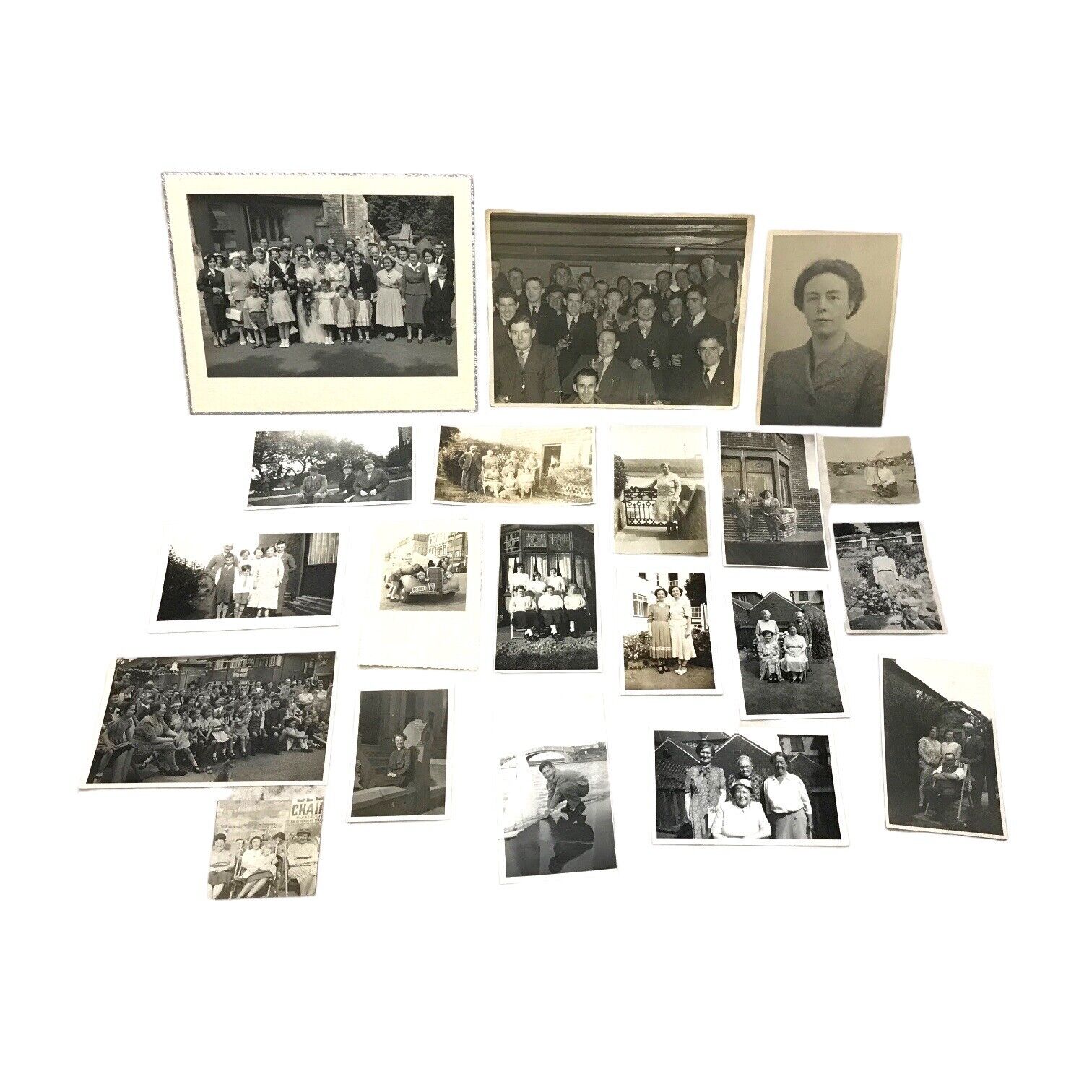 20x Vintage Photos from the 1940's & 50s - Family, Fashion, Wedding, History Contemporary (1940-Now) by TheVoyageBird