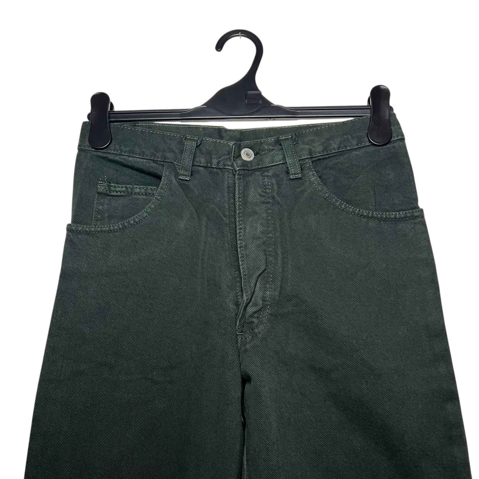 Neon Design Dark Green Jeans 28” Straight Cut BNWT