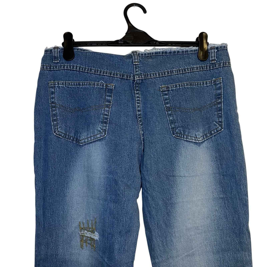 Spase Denim Women's Ladies Jeans Bootcut Low Cut Rise Size 16