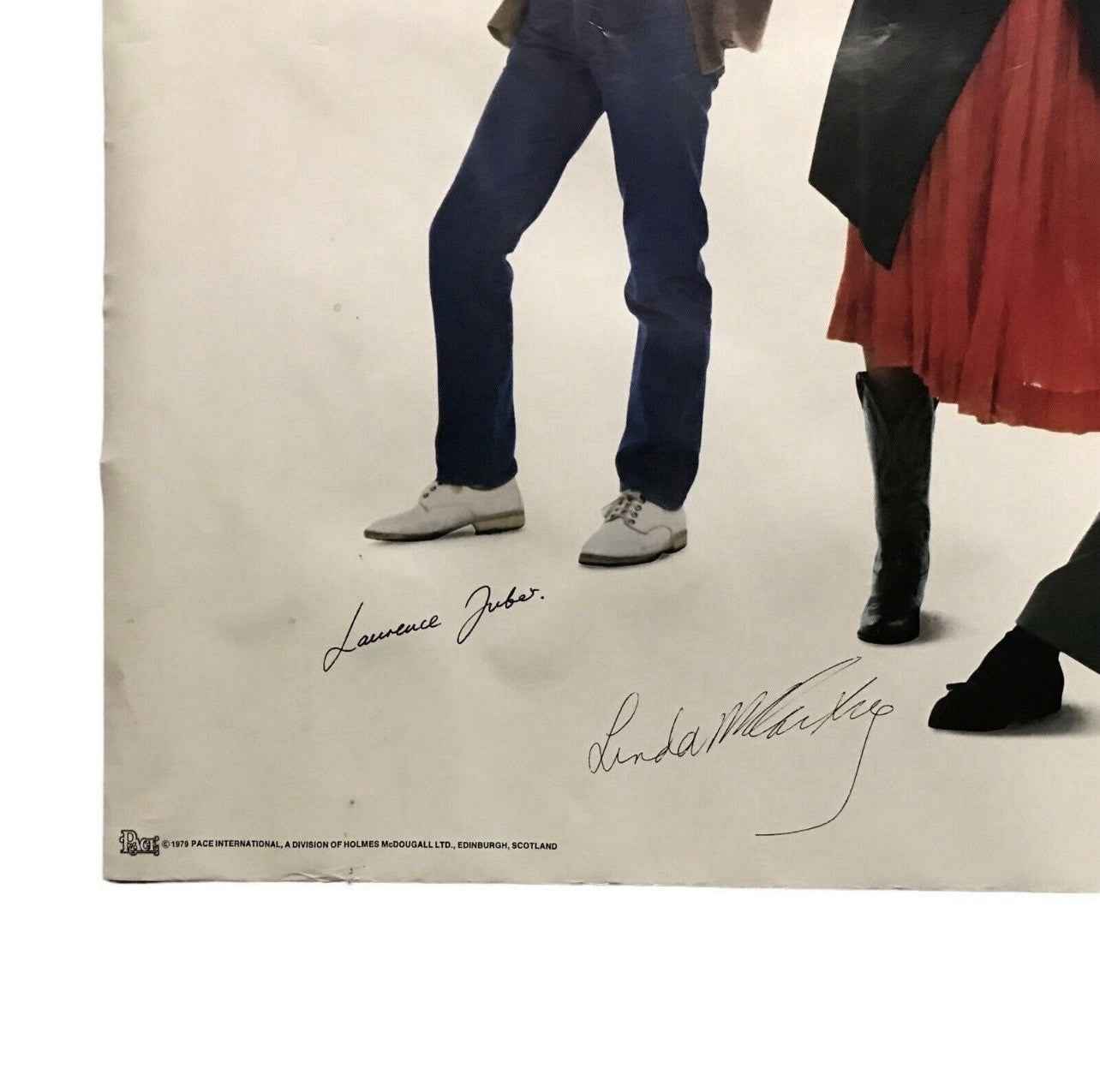 Vintage WINGS Band Promo Poster ORIGINAL 1979 Pace International No. 320 Size A1