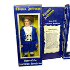 2x Hero of the American Revolution Dolls Thomas Jefferson George Washington Antique Dolls by TheVoyageBird