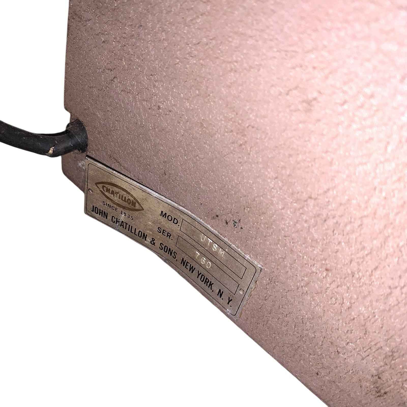 Chatillon UTSM Motorised Test Stand Tensile Compression Tester XLR Untested