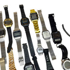 Bundle of 29 Digital Watches - incl. Talking - Zeon Beta Seiko - Untested