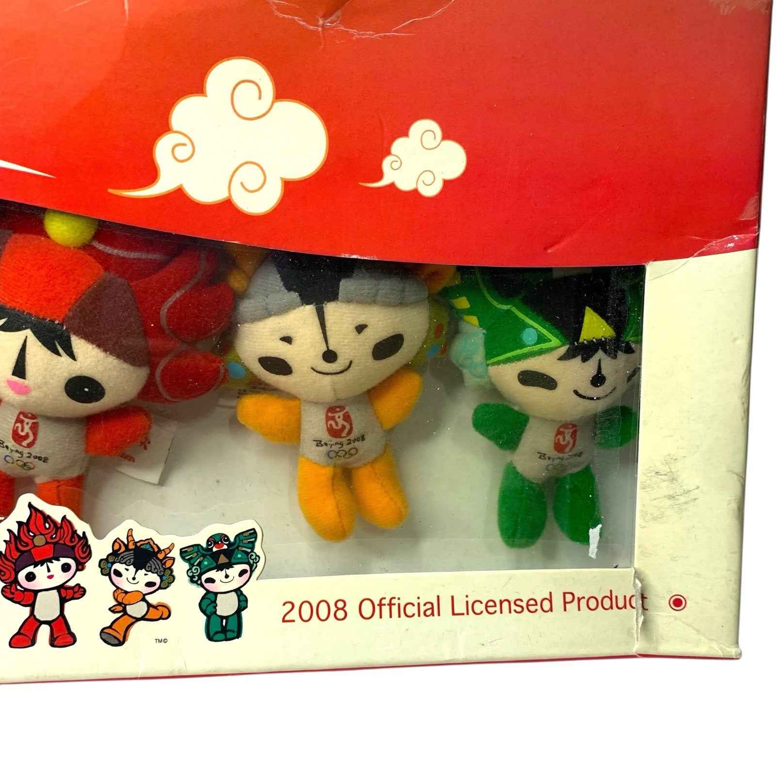 2008 Beijing Olympics Fuwa Plush Mascots Full Set 7″ Keyring Plushies - Rare