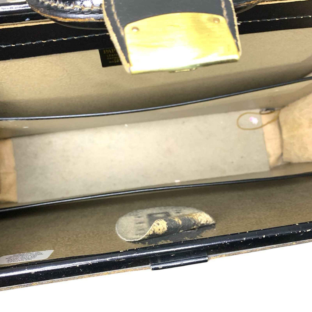 Vintage Papworth Leather Luggage Lawyers Doctors Attache Briefcase Brown Case