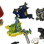 Bundle Joblot 8x Coil Tattoo Machines Guns Liner Shader Set Mixed Colours