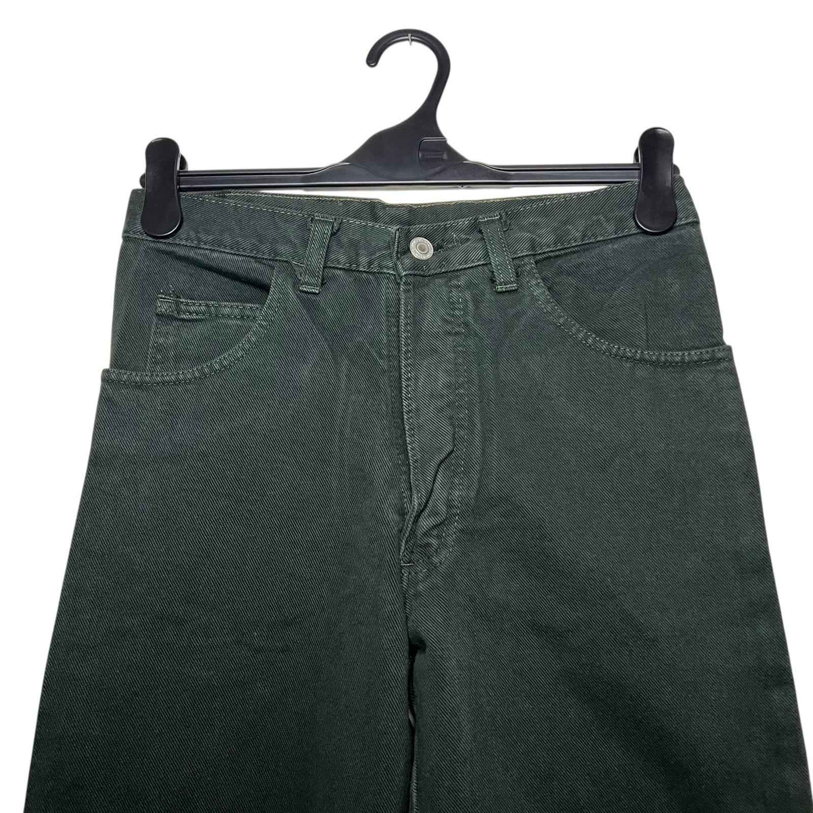 Neon Design Dark Green Jeans 28” Straight Cut BNWT