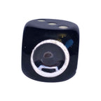 Vintage Black White Dice Table Lighter Ceramic Butane Refillable 1960s